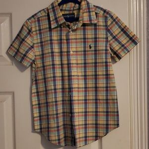 Boys Ralph Lauren,  Button Down Shirt Size 6